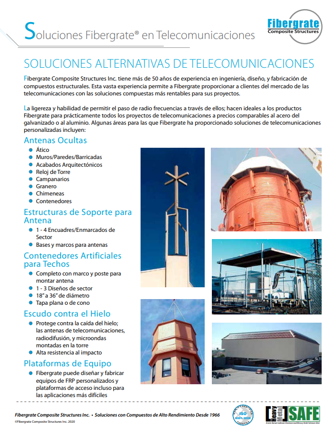 Visión general del mercado de soluciones de telecomunicaciones de plásticos reforzados con fibra de vidrio